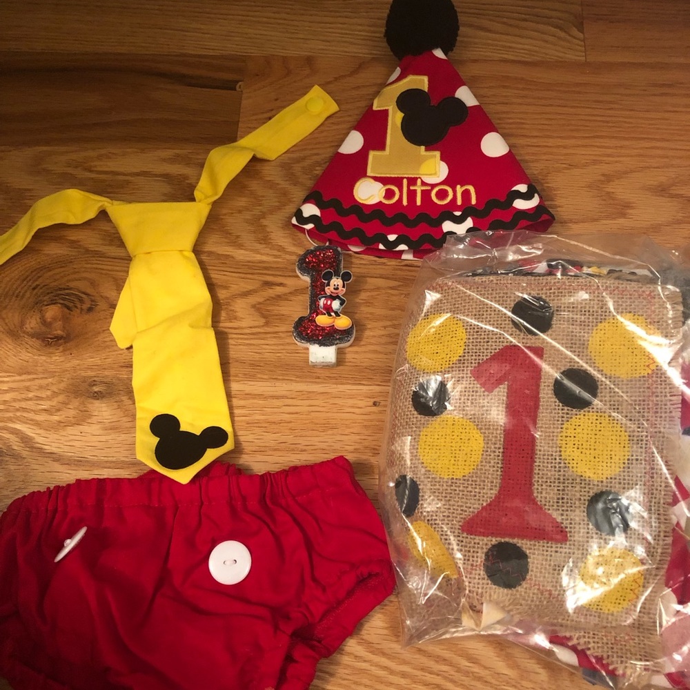 Mickey Mouse birthday suit